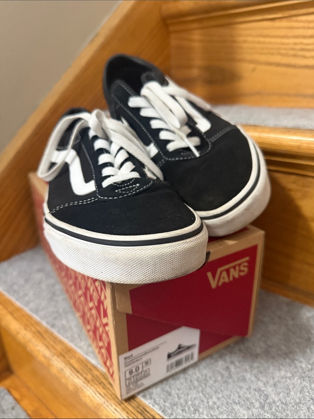 Vans Black Old Skool Lace-Up Skate Shoes